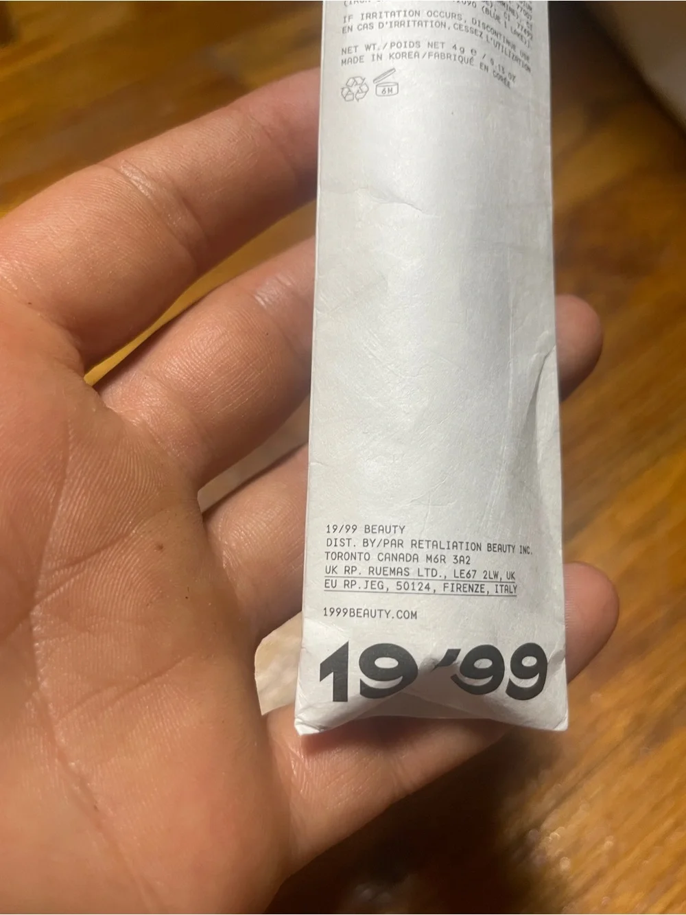 Burgundy Lash & Brow Tint -1999 Beauty
